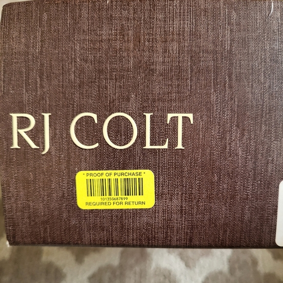 RJ Colt men's leather sandels, 11, Brown - Picture 6 of 7